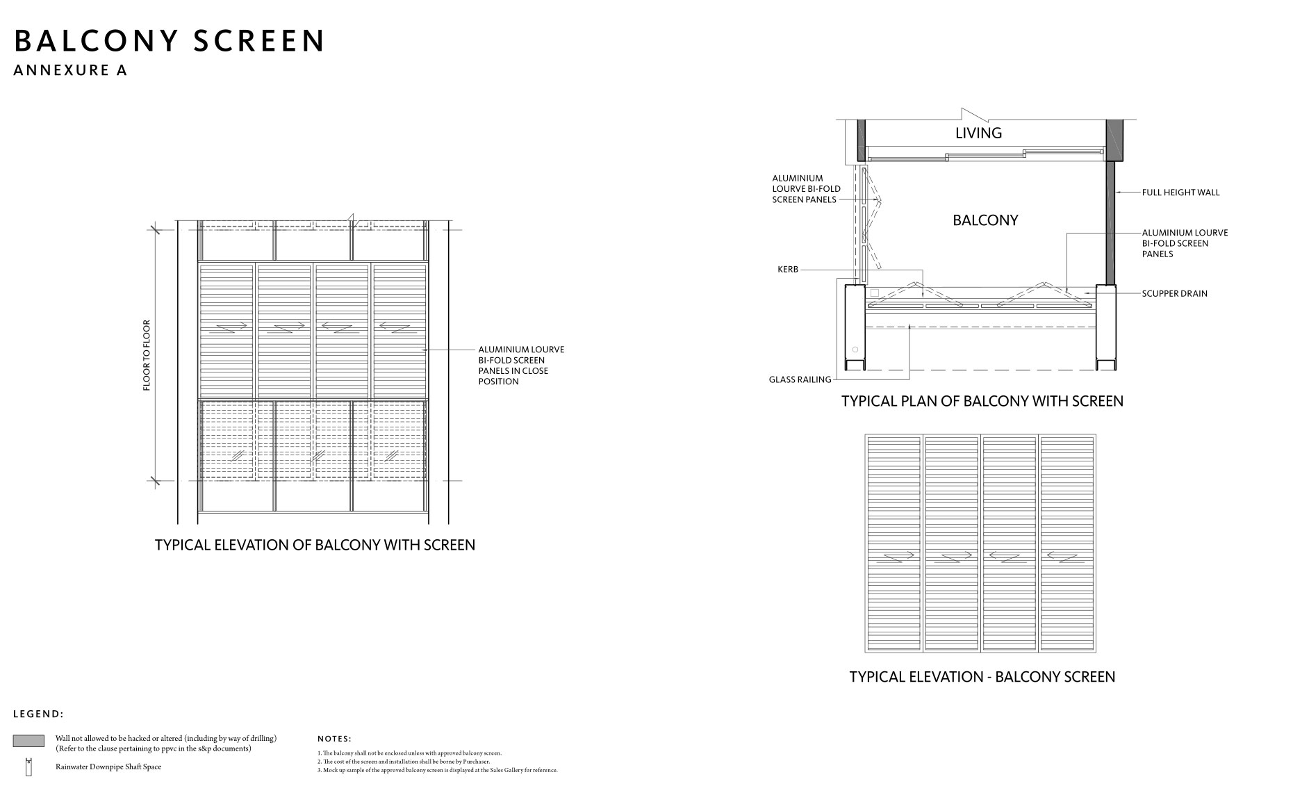 Riviere Balcony-Screen-Annex